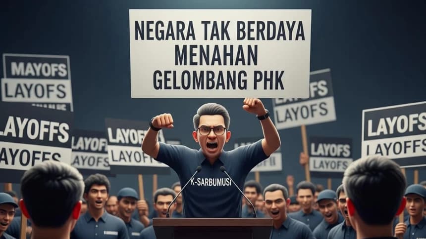 LBH Sarbumusi: Negara Gagal Lindungi Buruh, Satgas PHK Hanya Simbolik