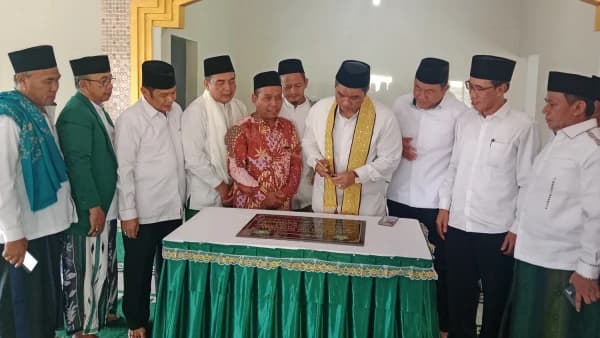 Kiai Zulfa Resmikan Masjid di STAINU Kotabumi Lampung: Sanad Keilmuan Jelas, Nasionalisme Ditanamkan