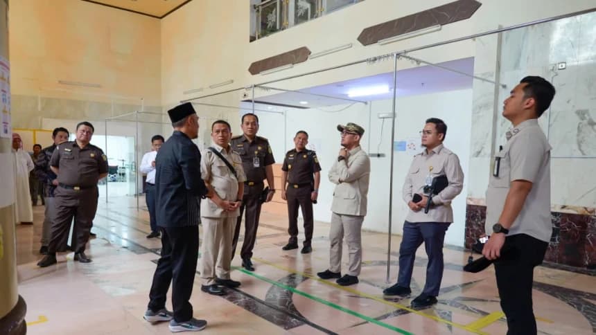 Kemenhaj dan Kejaksaan Agung Tinjau Aset Perhajian di Arab Saudi