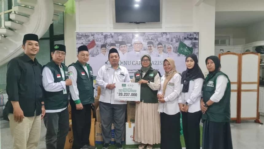 LAZISNU Kota Bekasi Salurkan Rp20 Juta untuk Korban Bencana Sumatra melalui LAZISNU PBNU