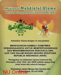 NU urges govt to tackle anti-Pancasila groups