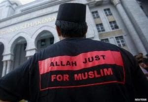 Pengadilan Federal Malaysia Tolak Gugatan kata “Allah”