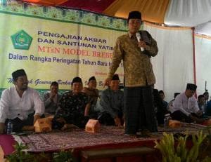 Madrasah Model Brebes Kumpulkan Dana Korban Kabut Asap