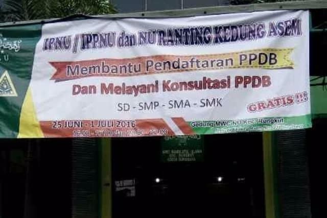 Permudah Siswa Daftar Sekolah, Pelajar NU Kedung Asem Buka Konsultasi PPDB