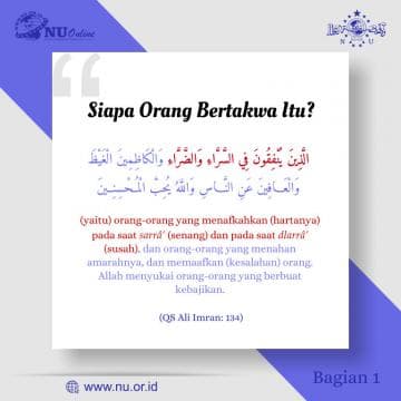 Ciri Orang Takwa (1): Mendermakan Hartanya