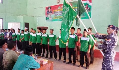 Sambut Kirab Satu Negeri, Ansor Kobar Gelar DTD