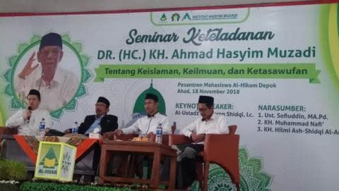 Matangnya Keilmuan Kiai Hasyim Muzadi