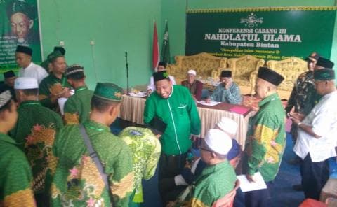 Konfercab NU Bintan Pertegas Penguatan Jamiah