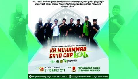 Peringati Haul KH Muhammad Said, Pagar Nusa Cirebon Gelar Lomba Pencak Silat