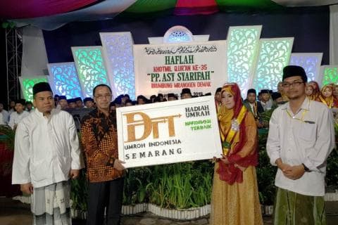 Penghafal Al-Qur’an Terbaik di Pesantren Ini Raih Hadiah Umrah