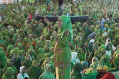 Khofifah Ajak Muslimat NU Turut Manfaatkan Media Sosial