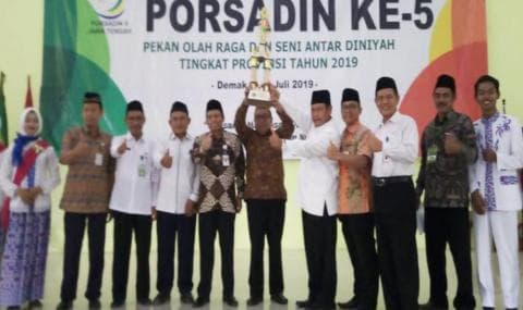 Kakanwil Kemenag Jateng Sebut Porsadin untuk Lahirkan Atlit Santri