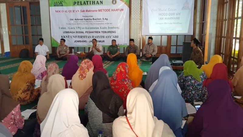 Pengelola TPQ di Kudu Jombang Dikenalkan Metode HARFun
