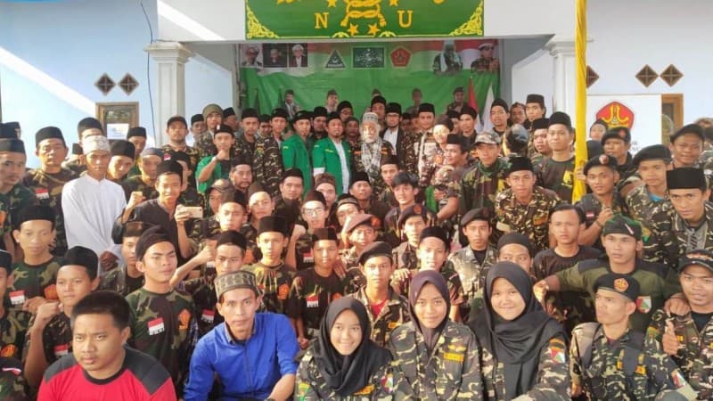 Mustasyar PBNU Abuya Muhtadi Minta Banser Jaga NKRI