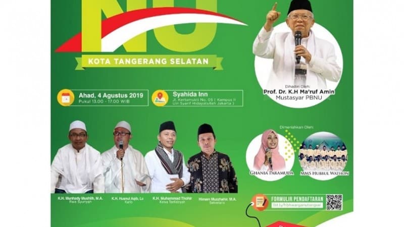 Songsong Kejayaan Satu Abad, NU Tangsel Gelar Konsolidasi Akbar