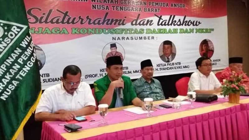 Ansor NTB Inisiasi Silaturahim Pascapemilu
