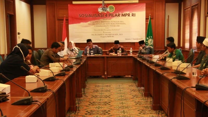 PP IPNU Gelar Sosialisasi 4 Pilar