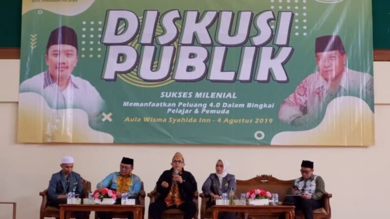 Pelajar NU Tangsel Diskusikan Cara Manfaatkan Peluang Revolusi Industri 4.0