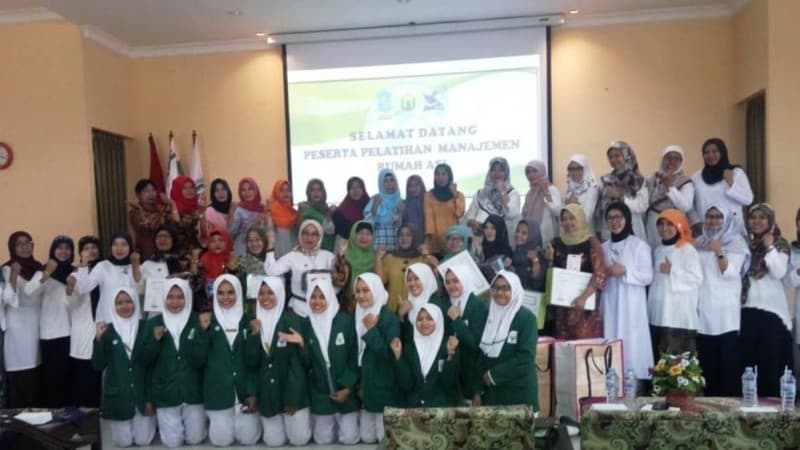 Mahasiswa Unusa Beri Pelatihan Manajemen Rumah ASI