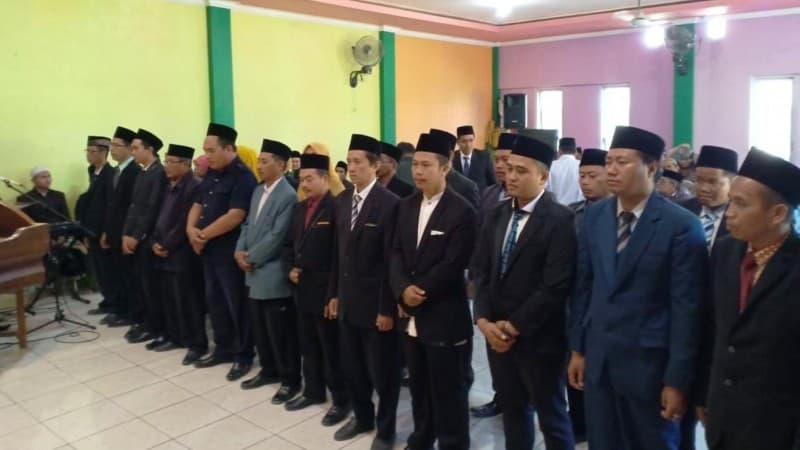 Ma’arif NU Babat Kukuhkan Puluhan Kepala Madrasah