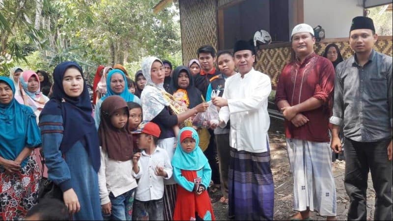 Idul Adha, IKA PMII dan Fatayat NU Lebak Kurban Kerbau