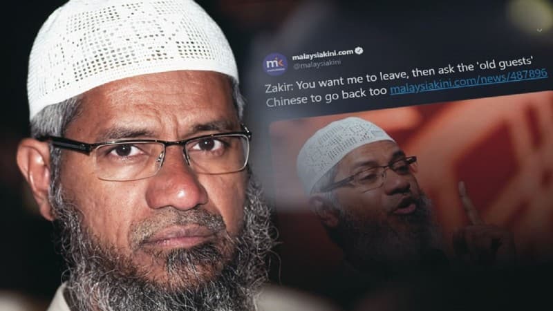 Sejumlah Elite Malaysia Minta Zakir Naik Dideportasi