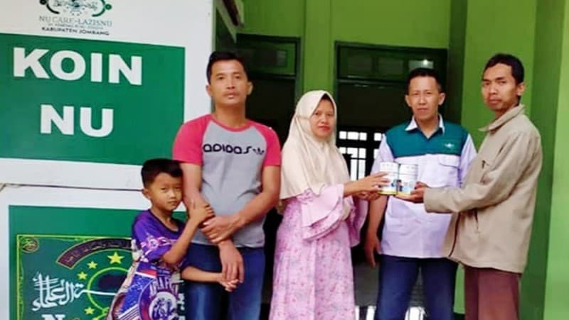 Sinergi BMTNU dan LAZISNU Jombang Bantu Warganya