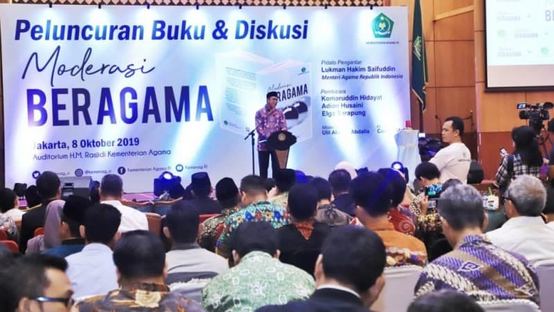 Buku 'Moderasi Beragama' Jelaskan Penguatan dan Implementasi