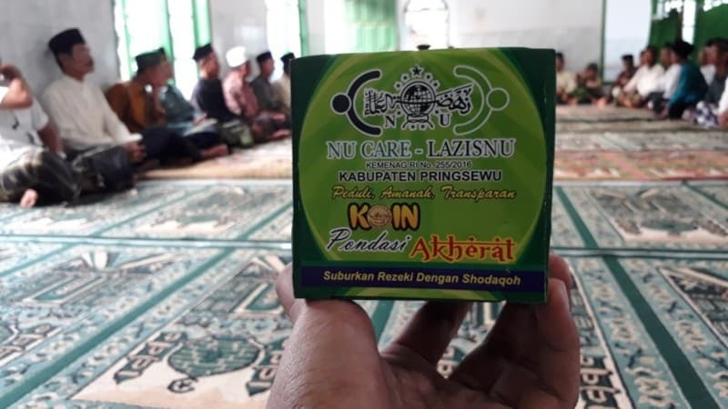 LAZISNU Pringsewu Kumpulkan Rp. 1,5 Miliar Lebih dari Kotak Koin