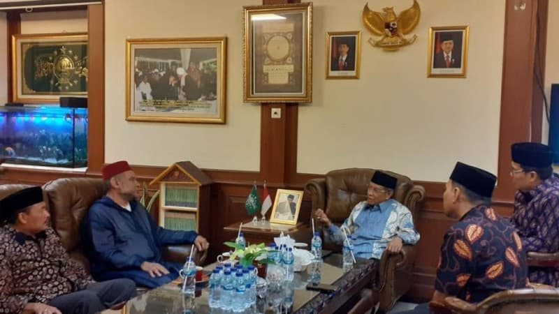 Kepada Syekh Najeem, Ketum PBNU Paparkan Hubungan Indonesia dan Maroko
