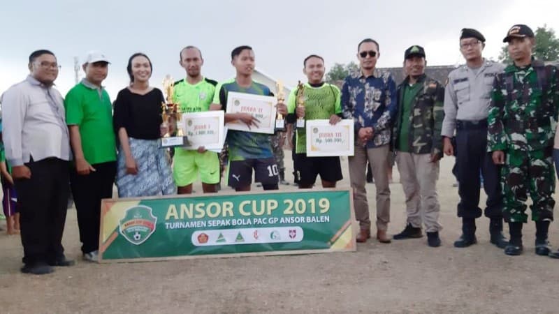 DPRD dan Manajemen Persibo Suport Ansor Cup Balen Bojonegoro