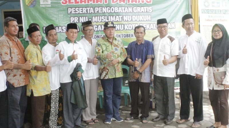 Wali Kota Pekalongan Minta LKNU Gelar Pengobatan Gratis Dua Minggu Sekali