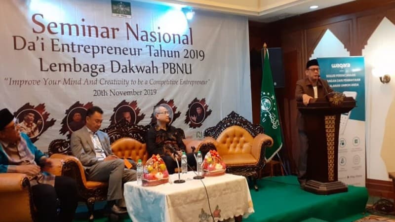 Lembaga Dakwah PBNU Gelar Seminar Entrepreneur bagi Dai