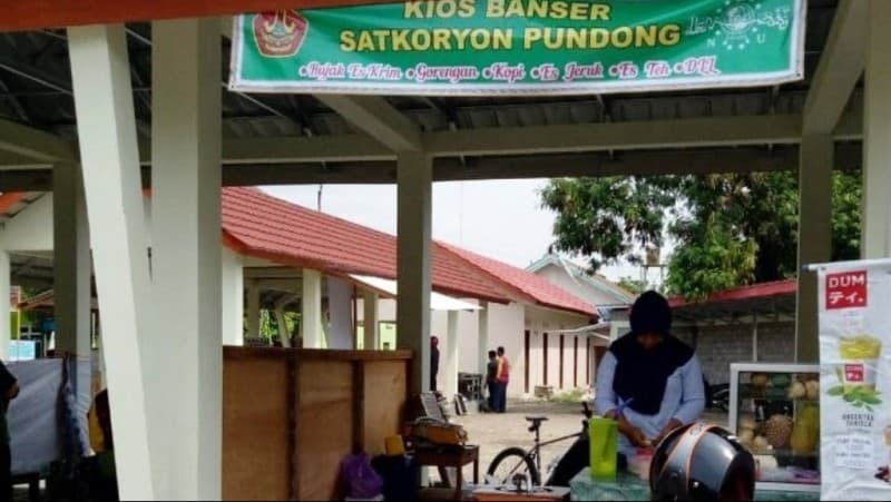 NU Care-LAZISNU Pundong Fasilitasi Banser Buka Warung