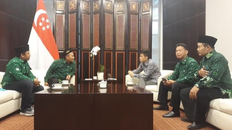 Di Kedubes Singapura, Pergunu Sampaikan Pendidikan NU yang Moderat