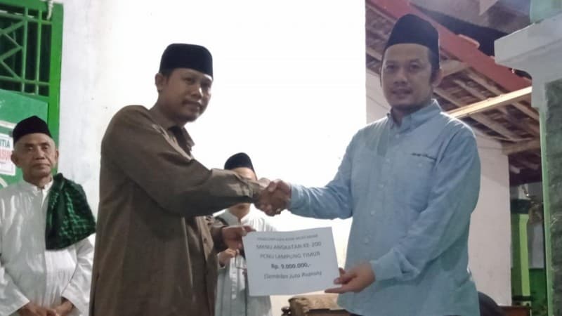 Aksi Spontan Peserta MKNU Angkatan ke-200 Sukseskan Koin Muktamar