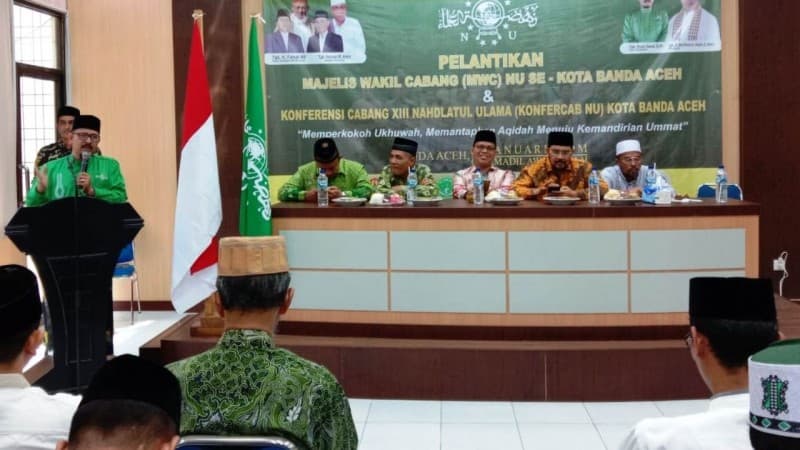 Waled Rusli Kembali Pimpin NU Banda Aceh