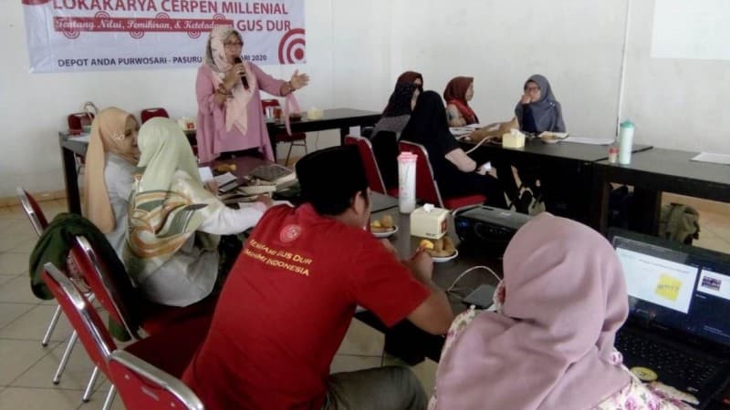 Gusdurian Pasuruan Gelar Lokakarya Penulisan Cerpen Gus Dur