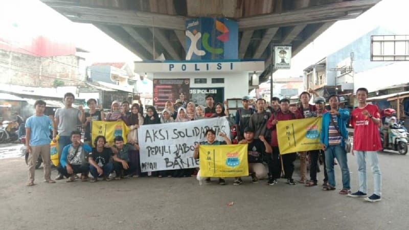 Peduli Banjir Jabodetabek, PMII Subang Galang Dana