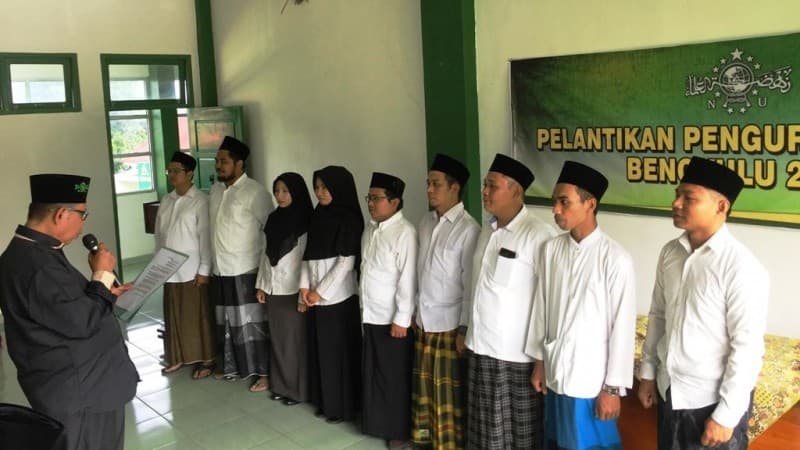 Pengelola Zakat, Wakaf, Infaq dan Shadaqah Nahdlatul Ulama Bengkulu Dilantik