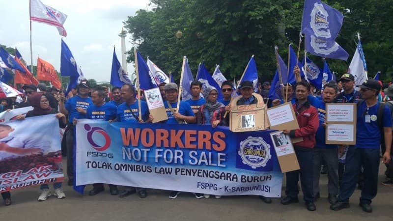 Sarbumusi NU Tuding Omnibus Law Cipta Lapangan Kerja Akal-Akalan Pemerintah Tarik Investasi