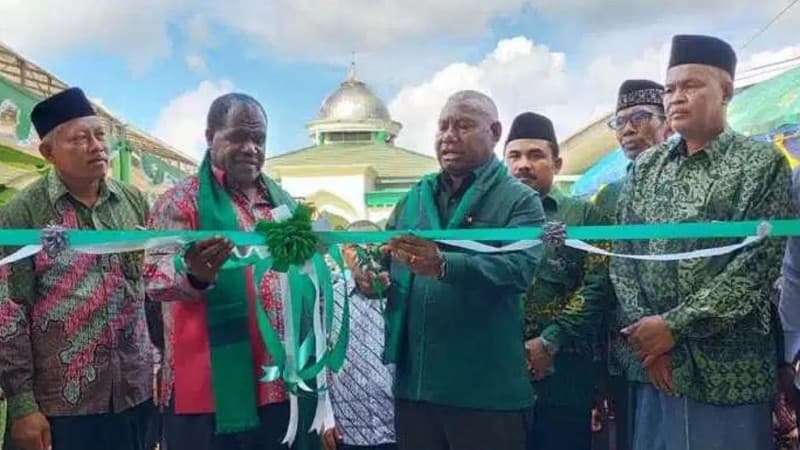 Gubernur Papua Barat Resmikan Kantor NU Kabupaten Sorong