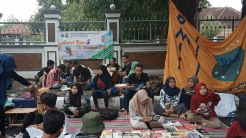PMII Bojonegoro Gelorakan Literasi di Tengah Perkembangan Digital