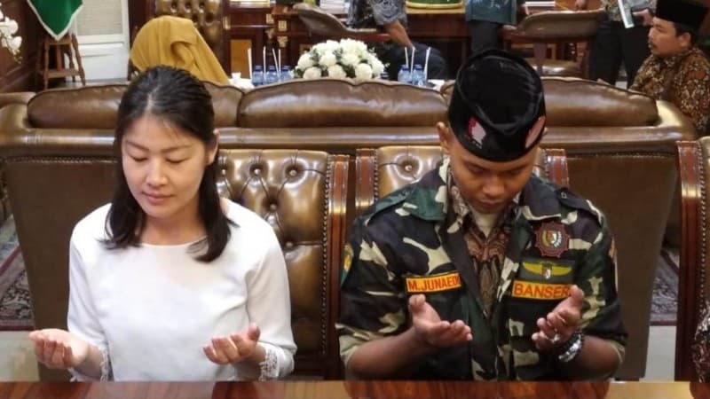 Cerita Junaedi, Anggota Banser yang Bakal Nikahi Warga Jepang