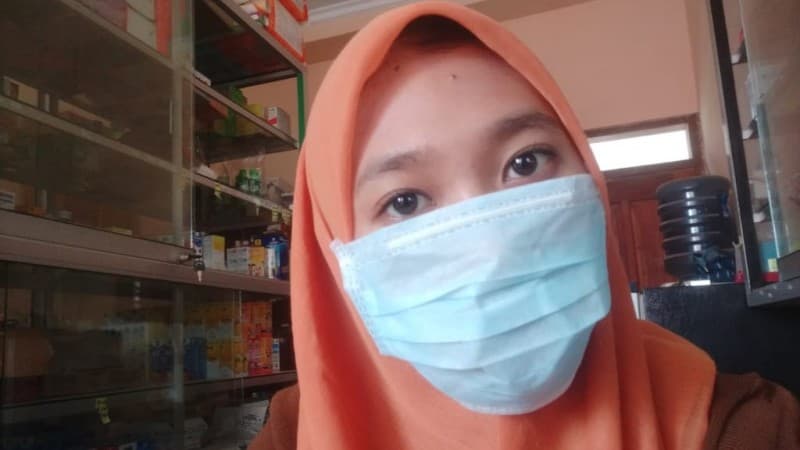 Masker Langka di Pantura Picu Bingung Warga