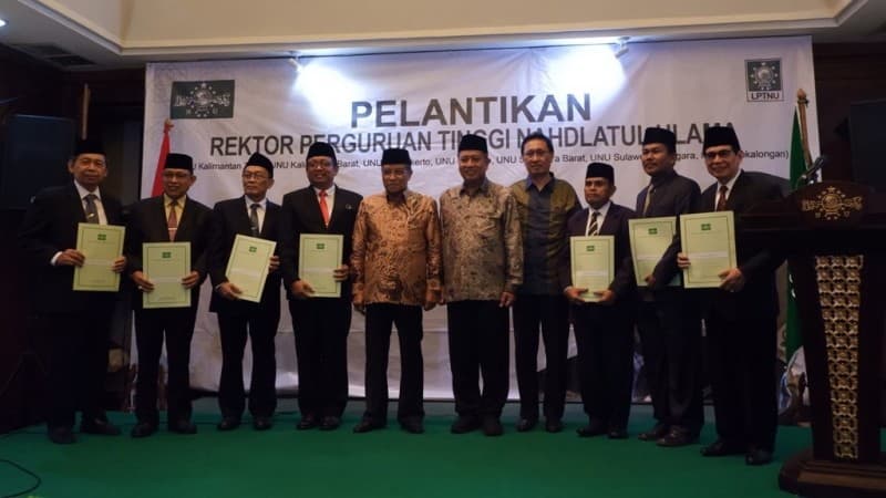 Lantik Tujuh Rektor, PBNU Ingatkan Tantangan untuk Besarkan UNU