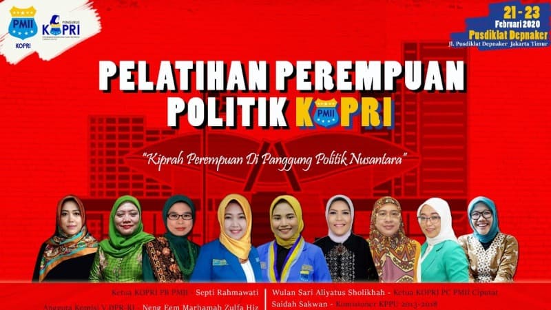 Kopri PMII Ciputat Dorong Kiprah Perempuan di Panggung Politik Nusantara