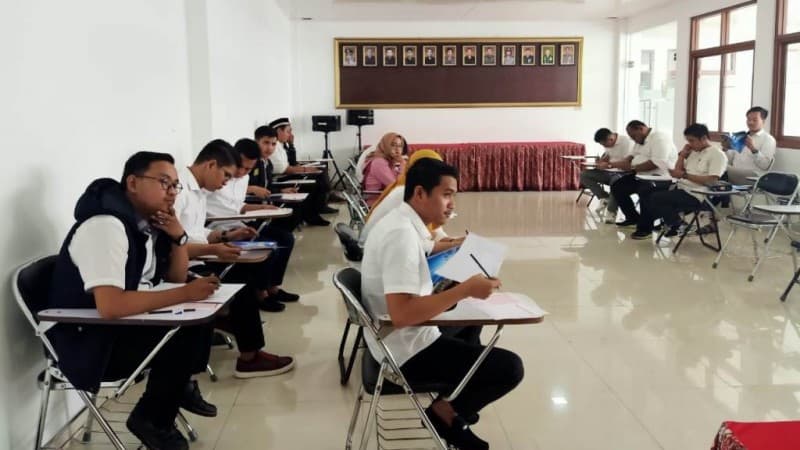 Bakal Calon Ketum PB PMII dan Kopri Jalani Tes TOEFL