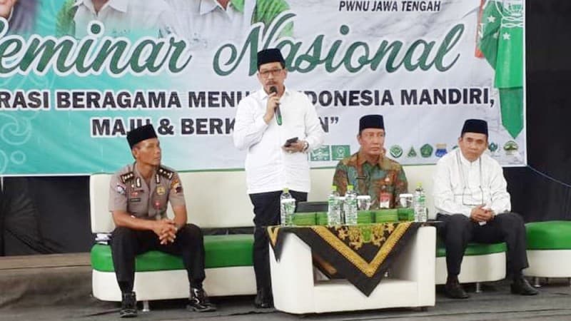Wamenag RI Dukung Pergunu Sampaikan Moderasi di Kalangan Pelajar
