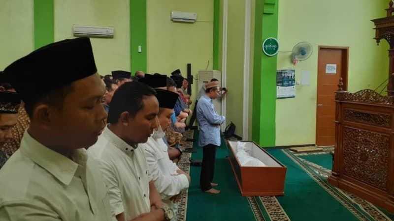 Sebelum di PBNU, Jenazah Kasatkornas Banser Dishalatkan di Masjid GP Ansor